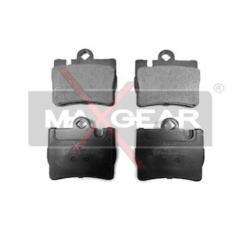 Sada brzdových destiček, kotoučová brzda MAXGEAR 19-0416