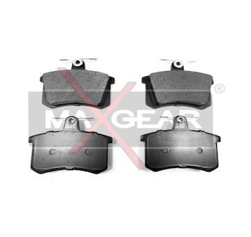Sada brzdových destiček, kotoučová brzda MAXGEAR 19-0424