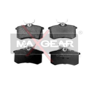 Sada brzdových destiček, kotoučová brzda Maxgear 19-0429