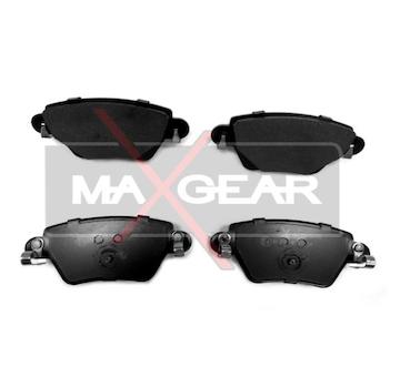 Sada brzdových destiček, kotoučová brzda MAXGEAR 19-0495
