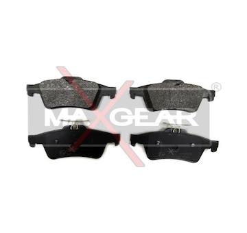 Sada brzdových destiček, kotoučová brzda MAXGEAR 19-0523