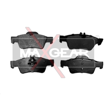 Sada brzdových destiček, kotoučová brzda MAXGEAR 19-0593