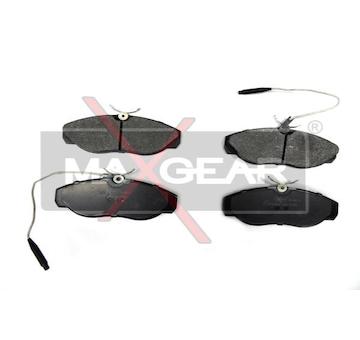 Sada brzdových destiček, kotoučová brzda MAXGEAR 19-0611