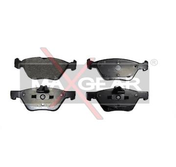 Sada brzdových destiček, kotoučová brzda MAXGEAR 19-0631