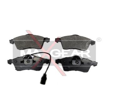 Sada brzdových destiček, kotoučová brzda MAXGEAR 19-0648