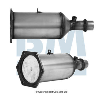 Filtr sazových částic, výfukový systém BM CATALYSTS BM11002