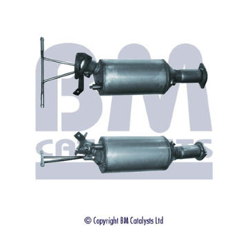 Filtr pevnych castic, vyfukovy system BM CATALYSTS BM11024