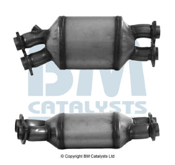 Filtr pevnych castic, vyfukovy system BM CATALYSTS BM11031