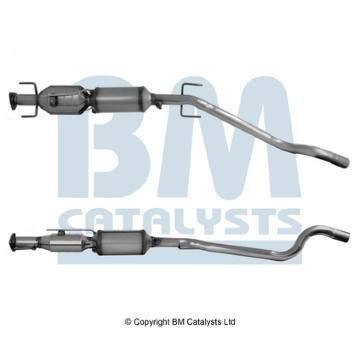 Filtr pevnych castic, vyfukovy system BM CATALYSTS BM11076HP