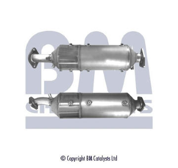 Filtr pevnych castic, vyfukovy system BM CATALYSTS BM11086HP