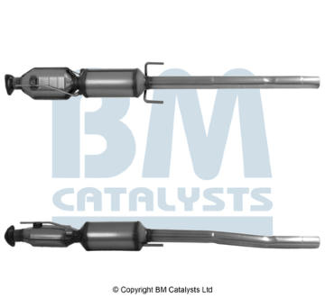 Filtr pevnych castic, vyfukovy system BM CATALYSTS BM11102H