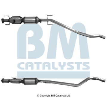 Filtr pevnych castic, vyfukovy system BM CATALYSTS BM11122H