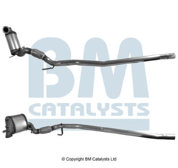 Filtr pevnych castic, vyfukovy system BM CATALYSTS BM11143