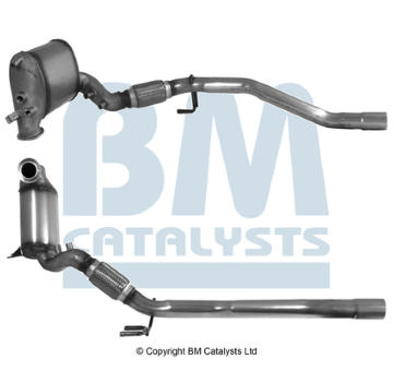 Filtr pevnych castic, vyfukovy system BM CATALYSTS BM11150