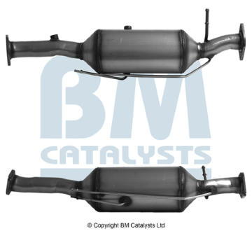 Filtr pevnych castic, vyfukovy system BM CATALYSTS BM11160HP