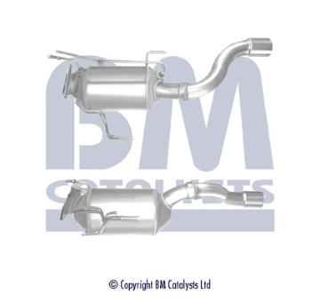 Filtr pevnych castic, vyfukovy system BM CATALYSTS BM11175