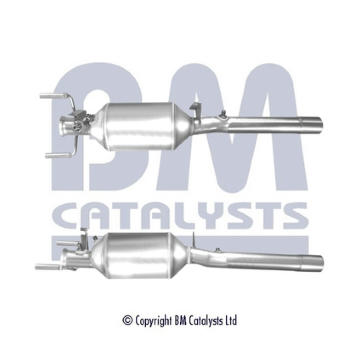 Filtr pevnych castic, vyfukovy system BM CATALYSTS BM11180P