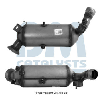 Filtr pevnych castic, vyfukovy system BM CATALYSTS BM11202H