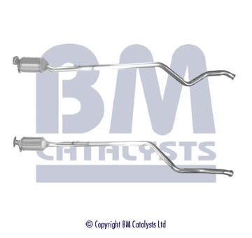 Filtr pevnych castic, vyfukovy system BM CATALYSTS BM11210