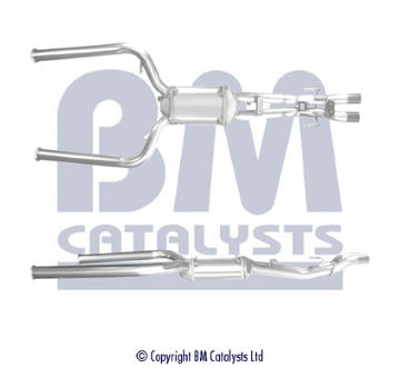 Filtr pevnych castic, vyfukovy system BM CATALYSTS BM11222P