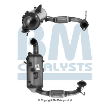 Filtr sazových částic, výfukový systém BM CATALYSTS BM11244H