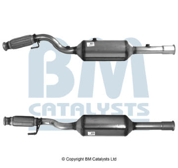 Filtr pevnych castic, vyfukovy system BM CATALYSTS BM11247HP