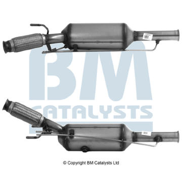 Filtr sazových částic, výfukový systém BM CATALYSTS BM11279H