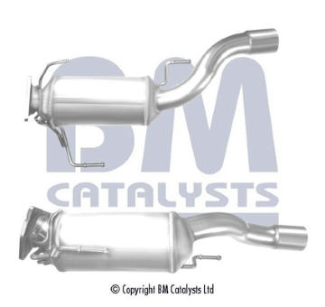 Filtr pevnych castic, vyfukovy system BM CATALYSTS BM11340
