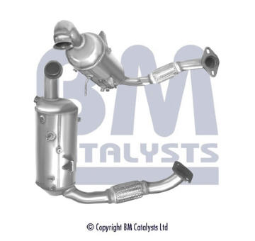 Filtr sazových částic, výfukový systém BM CATALYSTS BM11364H