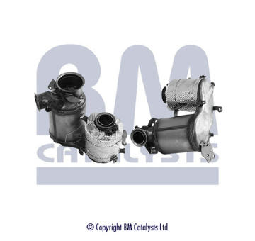 Filtr pevnych castic, vyfukovy system BM CATALYSTS BM11381H