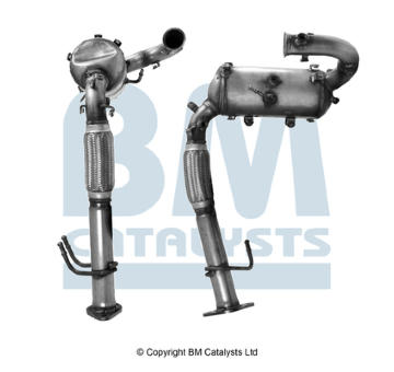 Filtr pevnych castic, vyfukovy system BM CATALYSTS BM11401H