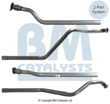 Výfuková trubka BM CATALYSTS BM50028