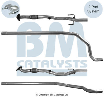 Výfuková trubka BM CATALYSTS BM50156