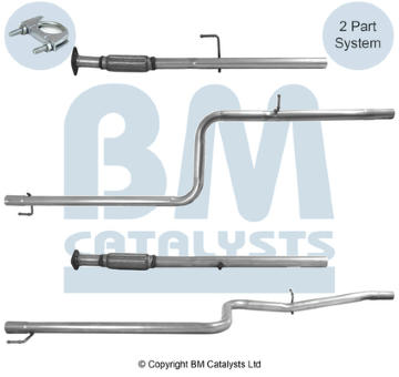 Výfuková trubka BM CATALYSTS BM50217