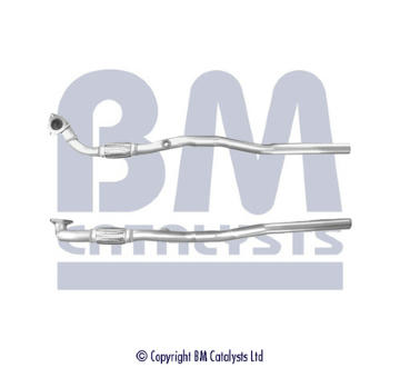Výfukové potrubie BM CATALYSTS BM50293