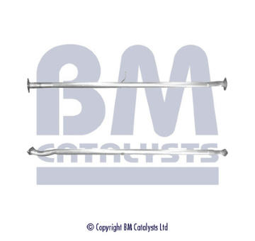 Výfuková trubka BM CATALYSTS BM50341