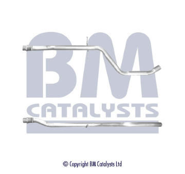 Výfuková trubka BM CATALYSTS BM50344