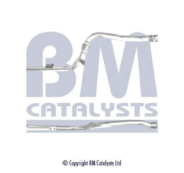 Výfuková trubka BM CATALYSTS BM50378