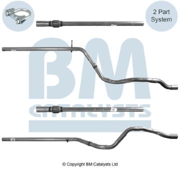 Výfuková trubka BM CATALYSTS BM50379