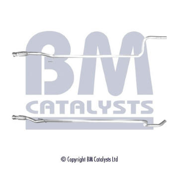 Výfuková trubka BM CATALYSTS BM50421