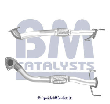 Výfuková trubka BM CATALYSTS BM50484