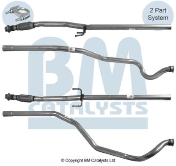 Výfuková trubka BM CATALYSTS BM50489