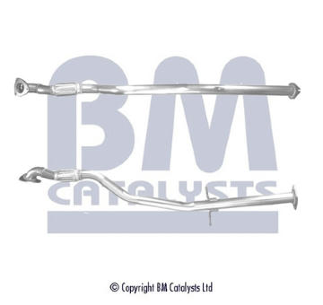 Výfukové potrubie BM CATALYSTS BM50495