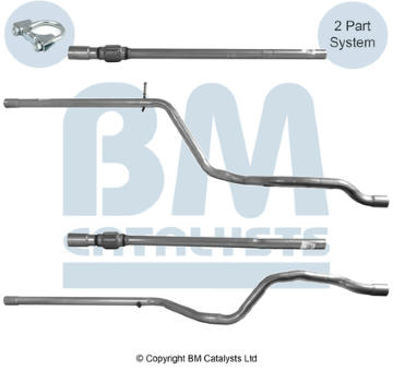 Výfuková trubka BM CATALYSTS BM50513