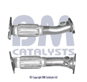 Výfukové potrubie BM CATALYSTS BM50553