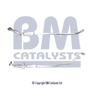 Výfuková trubka BM CATALYSTS BM50561