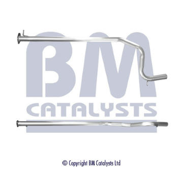Výfuková trubka BM CATALYSTS BM50576