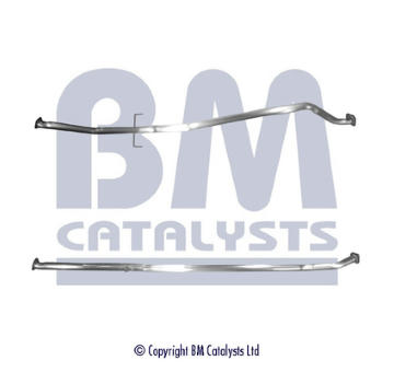 Výfuková trubka BM CATALYSTS BM50584