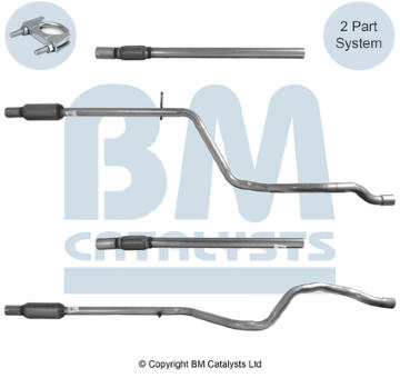 Výfuková trubka BM CATALYSTS BM50590