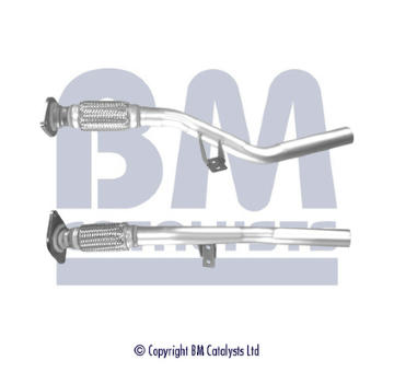 Výfuková trubka BM CATALYSTS BM50606